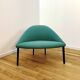 Pair of Colina M armchairs, Arper