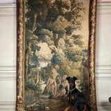 Wool and silk tapestry, Aubusson, 18th century