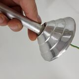 Art deco opaline glass globe pendant lamp