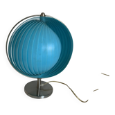 Vintage 1980 Kare Moon blue lamp - 37 cm