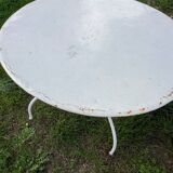 Garden table, 19th century.