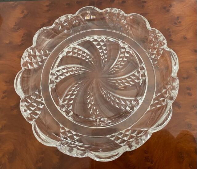 Bottle bottom Baccarat crystal, nineteenth century.