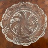 Bottle bottom Baccarat crystal, nineteenth century.