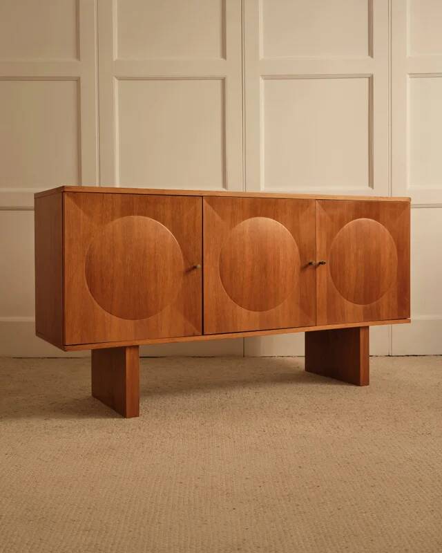 Wooden enfilade - 1960s