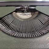 M.j. rooy portable typewriter - made in france 50s