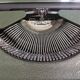 M.j. rooy portable typewriter - made in france 50s