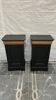 2 restored Louis Philippe style bedside tables