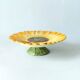 Sunflower display dish vintage tableware