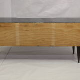 Sideboard wood varnished and dusted 50s