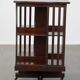 Antique English Wooden Book Carousel on Wheels – Late 19th Century