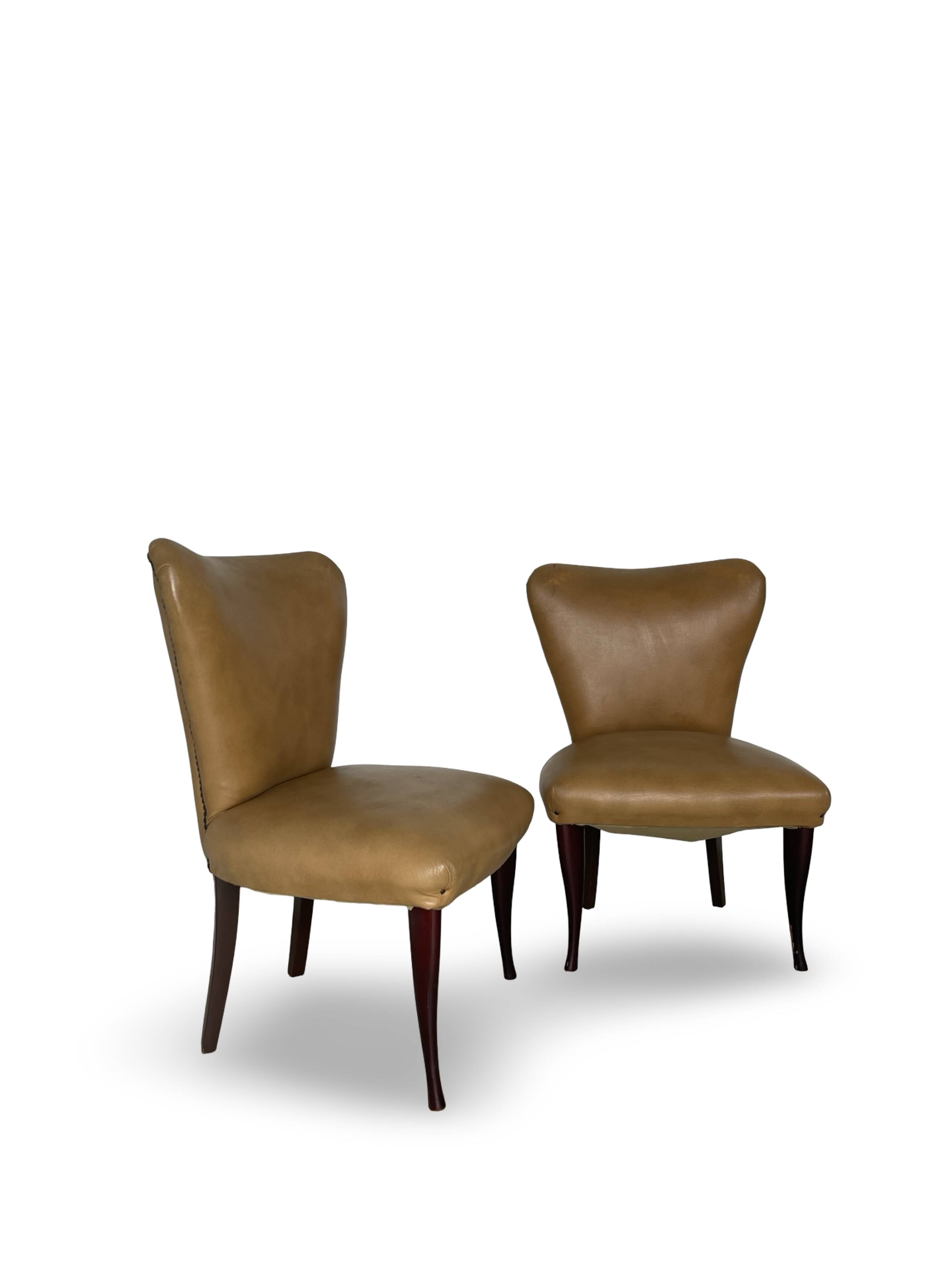 Chaises d'appoint italiennes années 1960