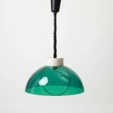 Space age pendant lamp by Polam, Poland, 1970s