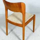 Niels Koefoed for Hornslet, 4 chairs / dining chairs, model '177', teak, 1960s, Denmark.