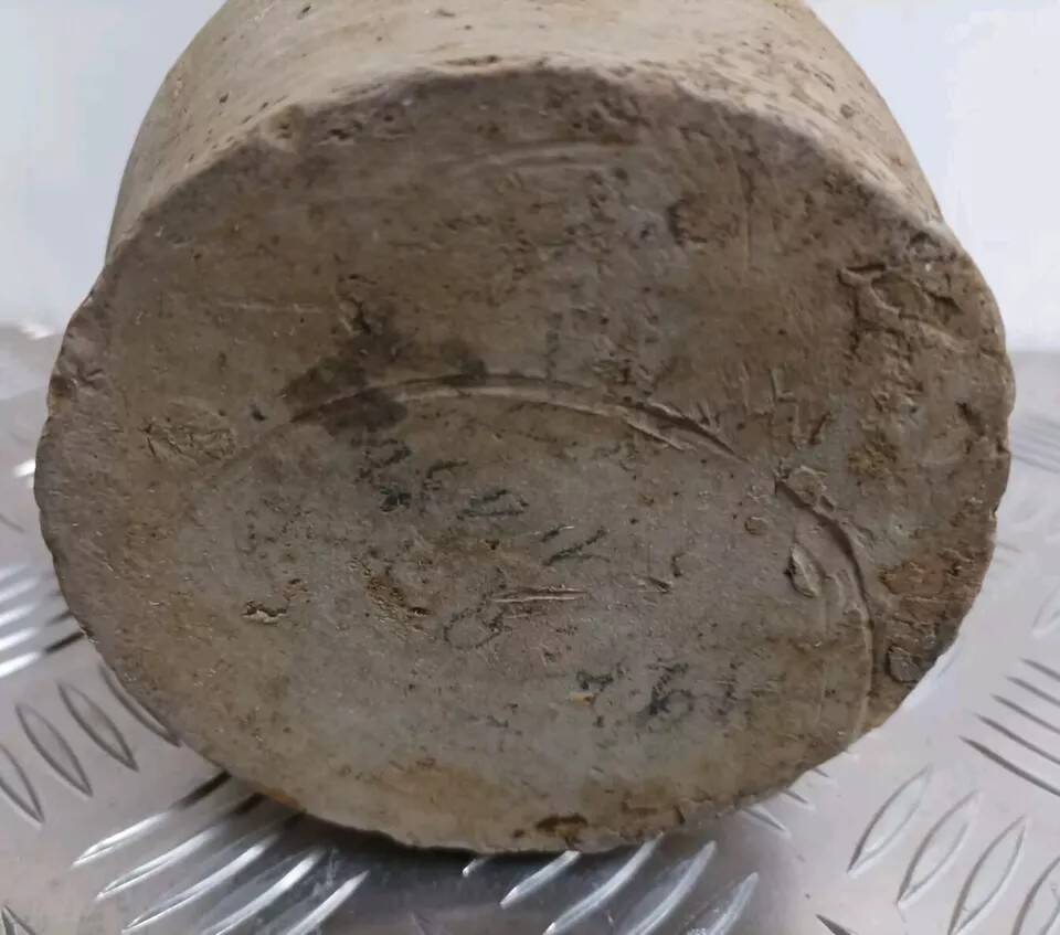 Old Vintage Terracotta Pot With Handle