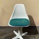 Swivel tulip chair by Maurice Burke.
