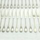 Christofle – 12-piece silver-plated fish cutlery set, Marly model