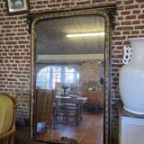 Napoleon III style panoramic mirror