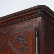Large Louis XVI French Carved Bridal Wardrobe, ca. 1850