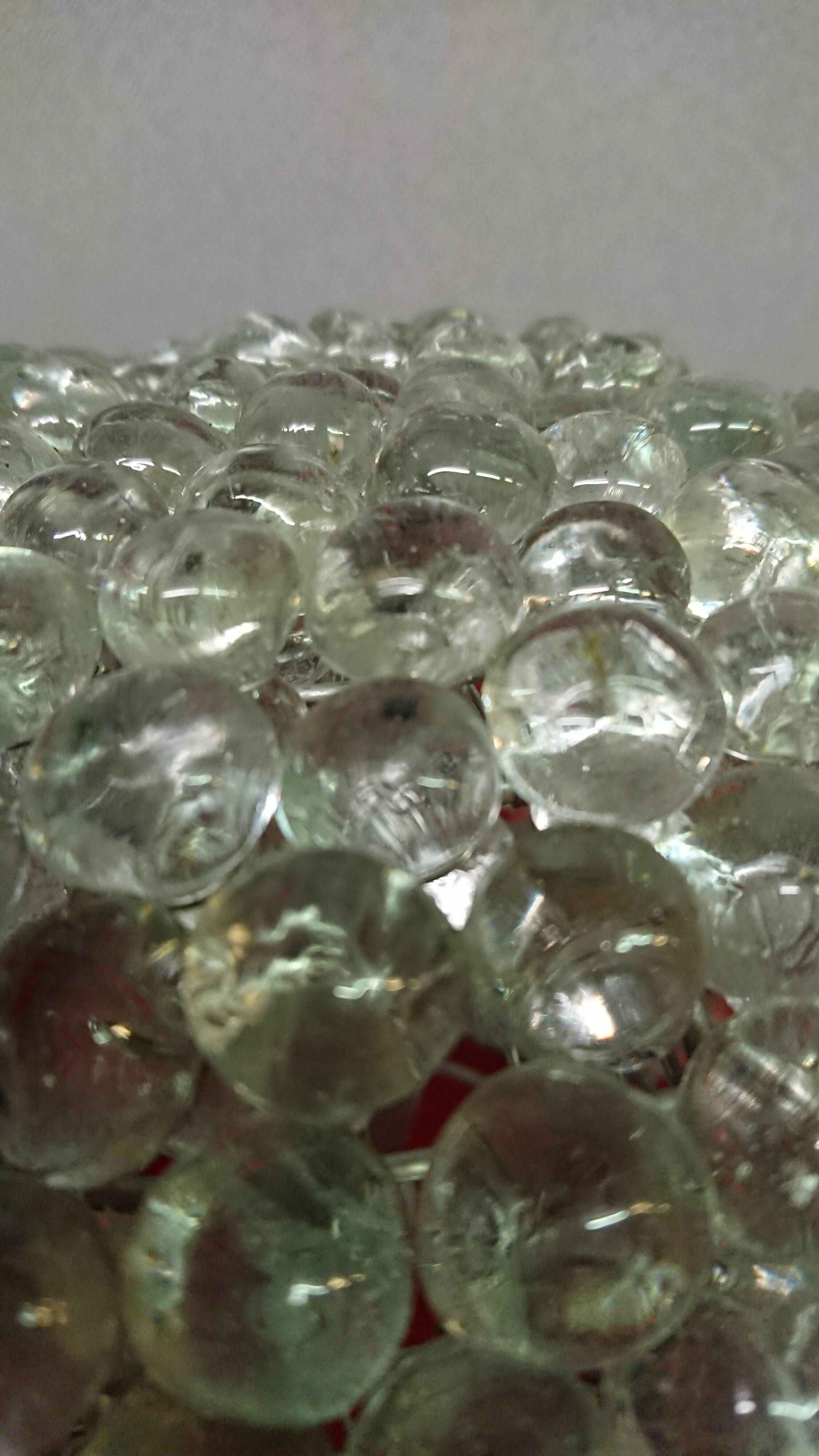 Lot of 2 glass lamps