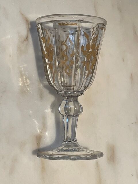 1 glass old Portieux NINETEENTH century