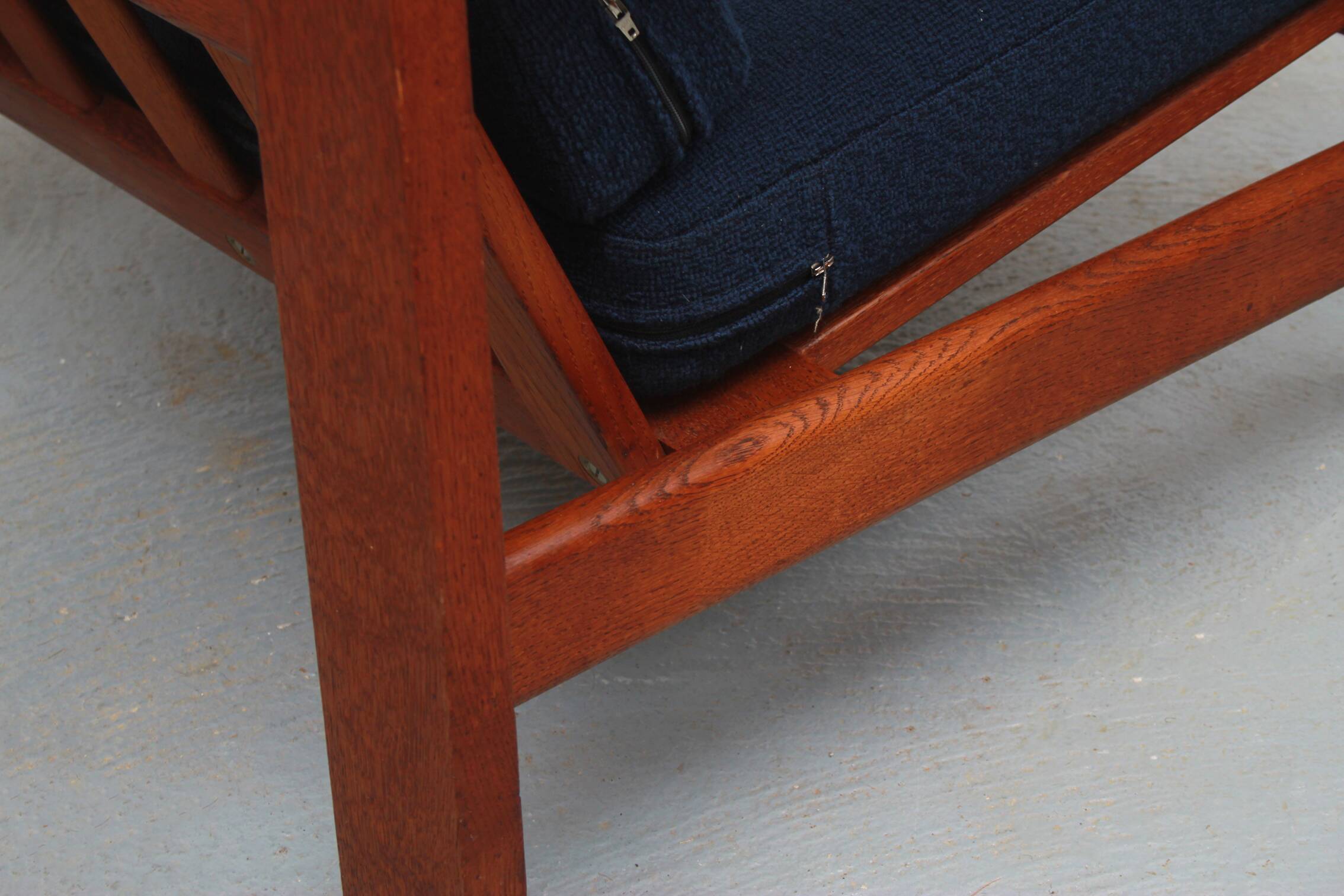 1960s armchair teak Hans Wegner for Getama