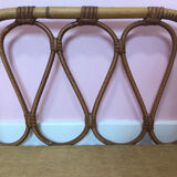 Vintage rattan shelf