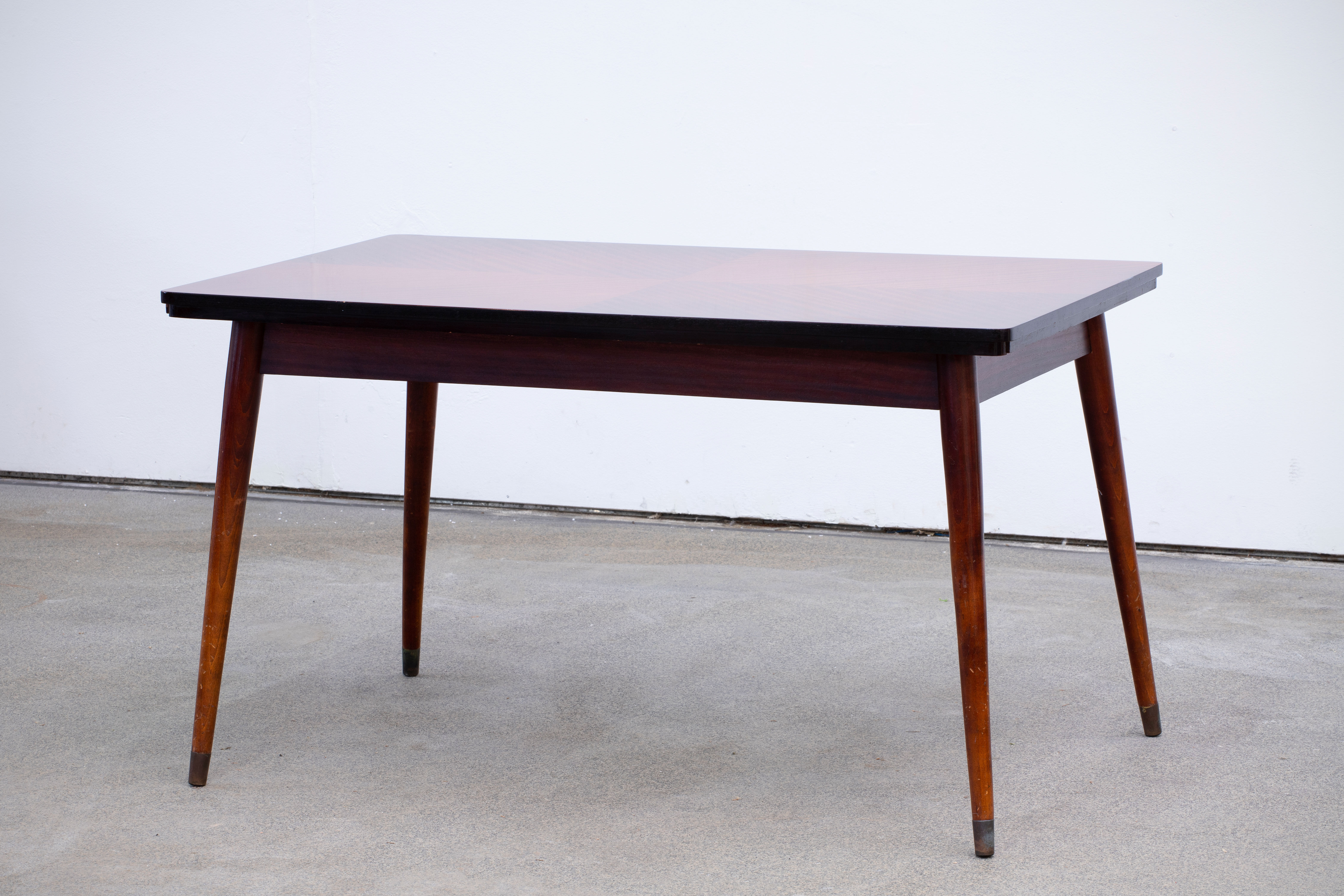 Scandinavian mahogany dining table 1960