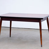 Scandinavian mahogany dining table 1960