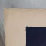 Lithograph by Bernard Cathelin, Mexican Market, 1965