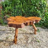Coffee table in brutalist style