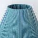 Fajalauza Ceramic Table Lamp with Hand-Woven Lampshade, Granada, Spain