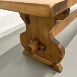 Pine bench, France, 1970