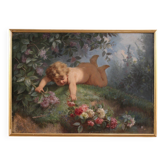 Peinture italienne Printemps du 19e siècle