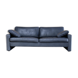 Vintage Conseta Sofa in Blue Cor Leather