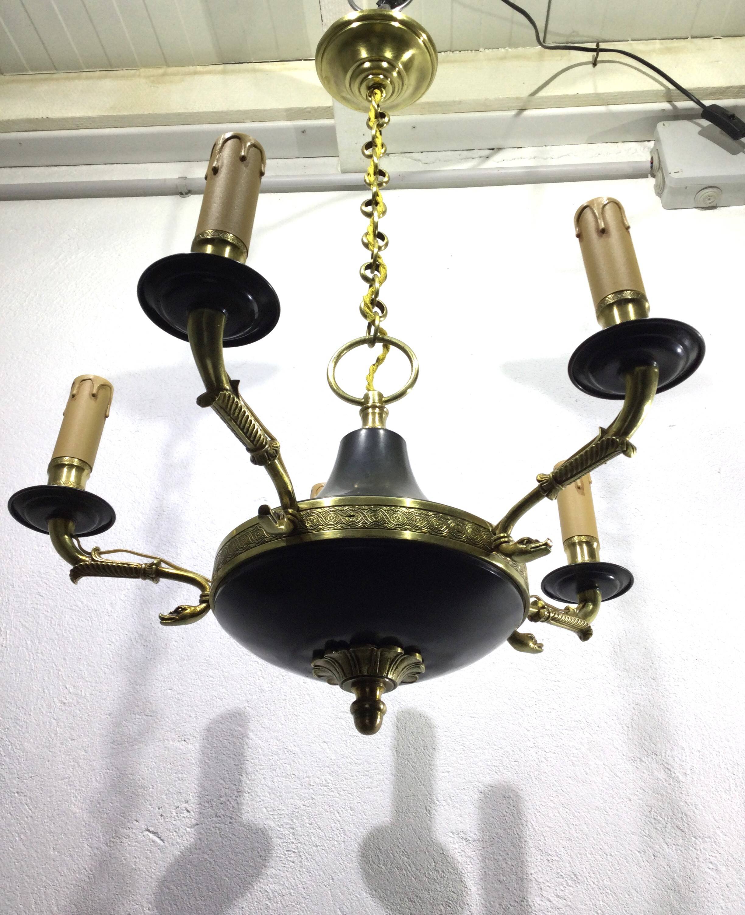 Empire Chandelier 5 Lights