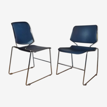 Chaises Eurosit design Matrix Krueger  1980