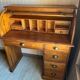 Bureau bois à rideau
