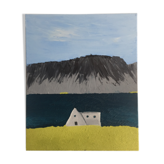 Oil painting "Iceland" 2021