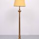 Rococo Italian Wooden Floor Lamp in Gold, 1950s