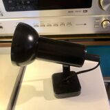 Black lacquered metal spotlight