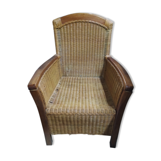 Fauteuil rotin