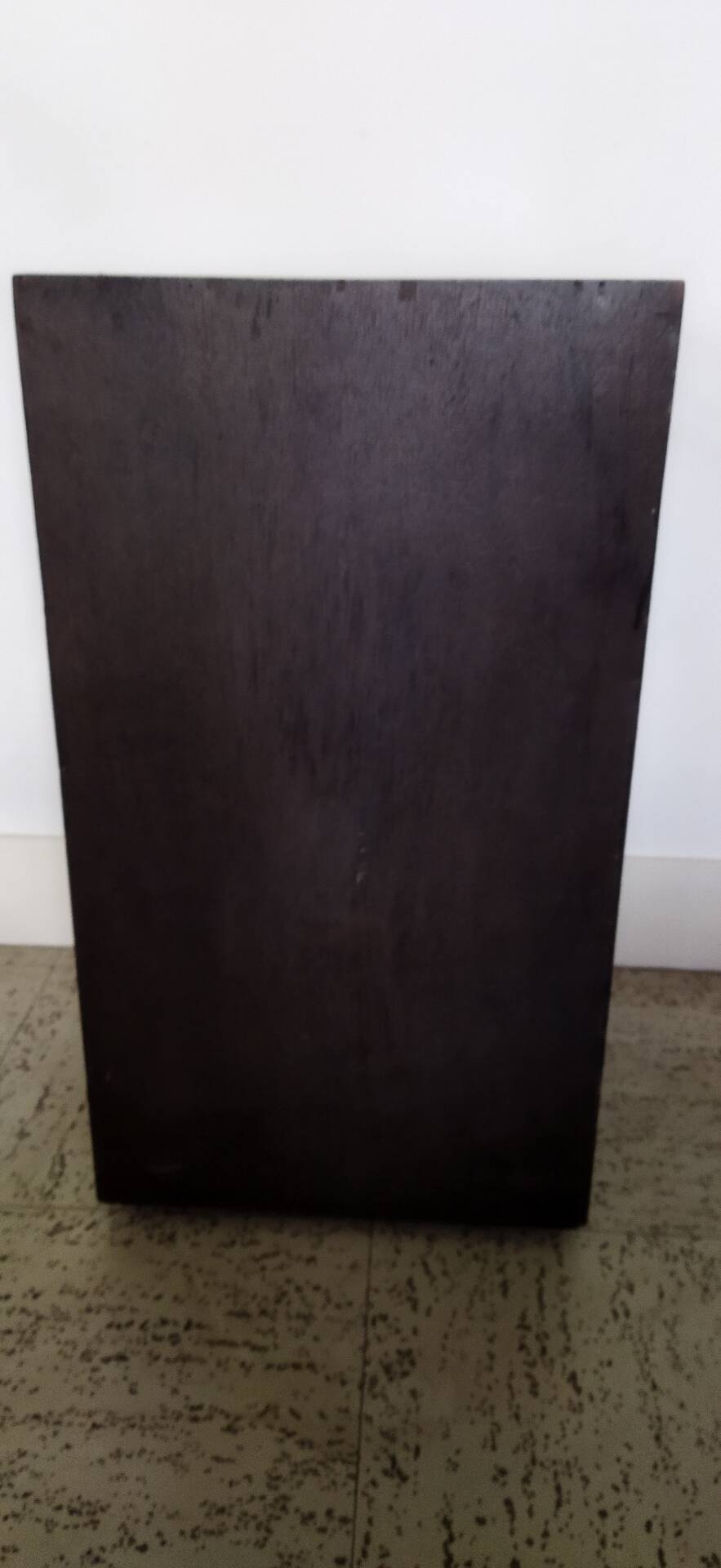 Authentic workshop furniture / Vintage watchmaker's layette in black wood