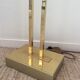 Deknudt brass floor lamp from the 70s