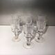 Lot de 6 verres à liqueur, gravés , début XX siècle