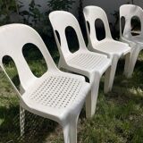 4 Chaises jardin design  Henry Massonnet - Stamp