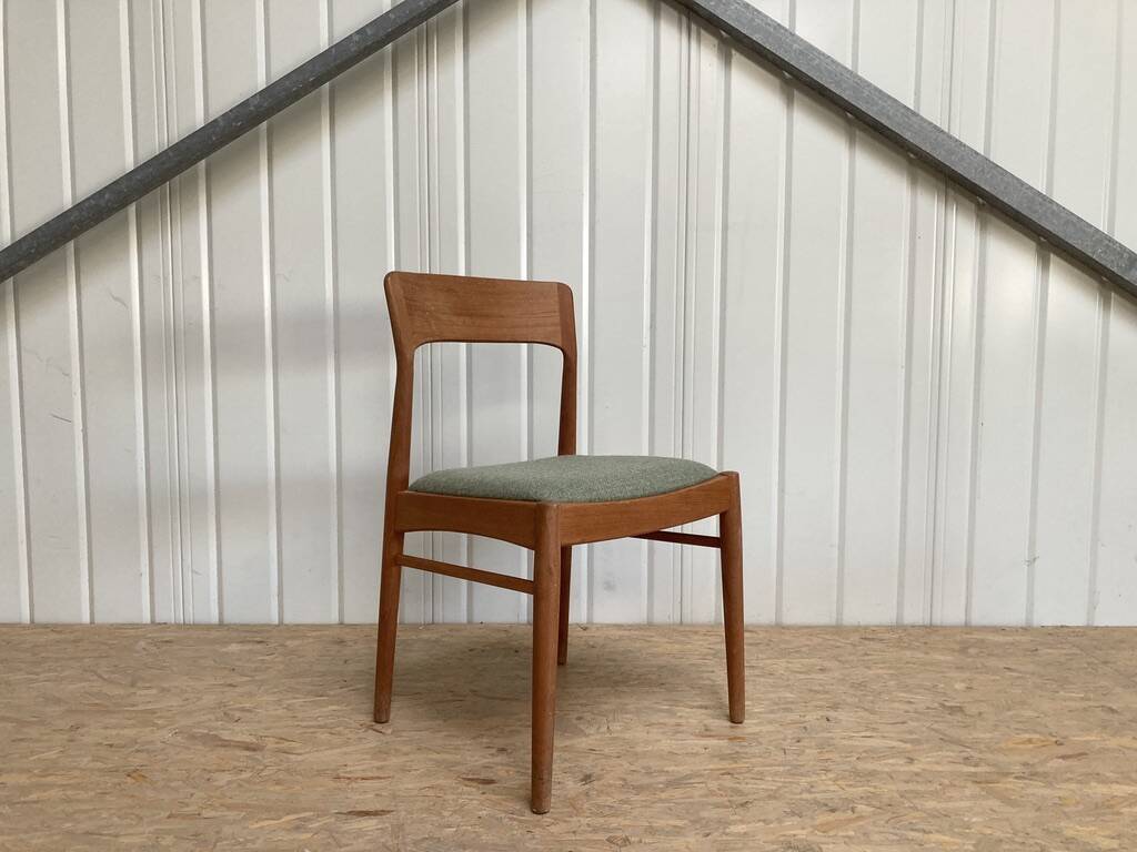 Kai Kristiansen Danish Teak Dining Chair K.S. Mobler Set of 6
