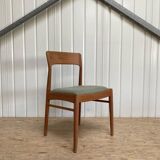 Kai Kristiansen Danish Teak Dining Chair K.S. Mobler Set of 6