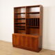 Buffet vintage | Bibliothèque | Meuble à vinyles | Palissandre | Hundevad pour Omann Jun