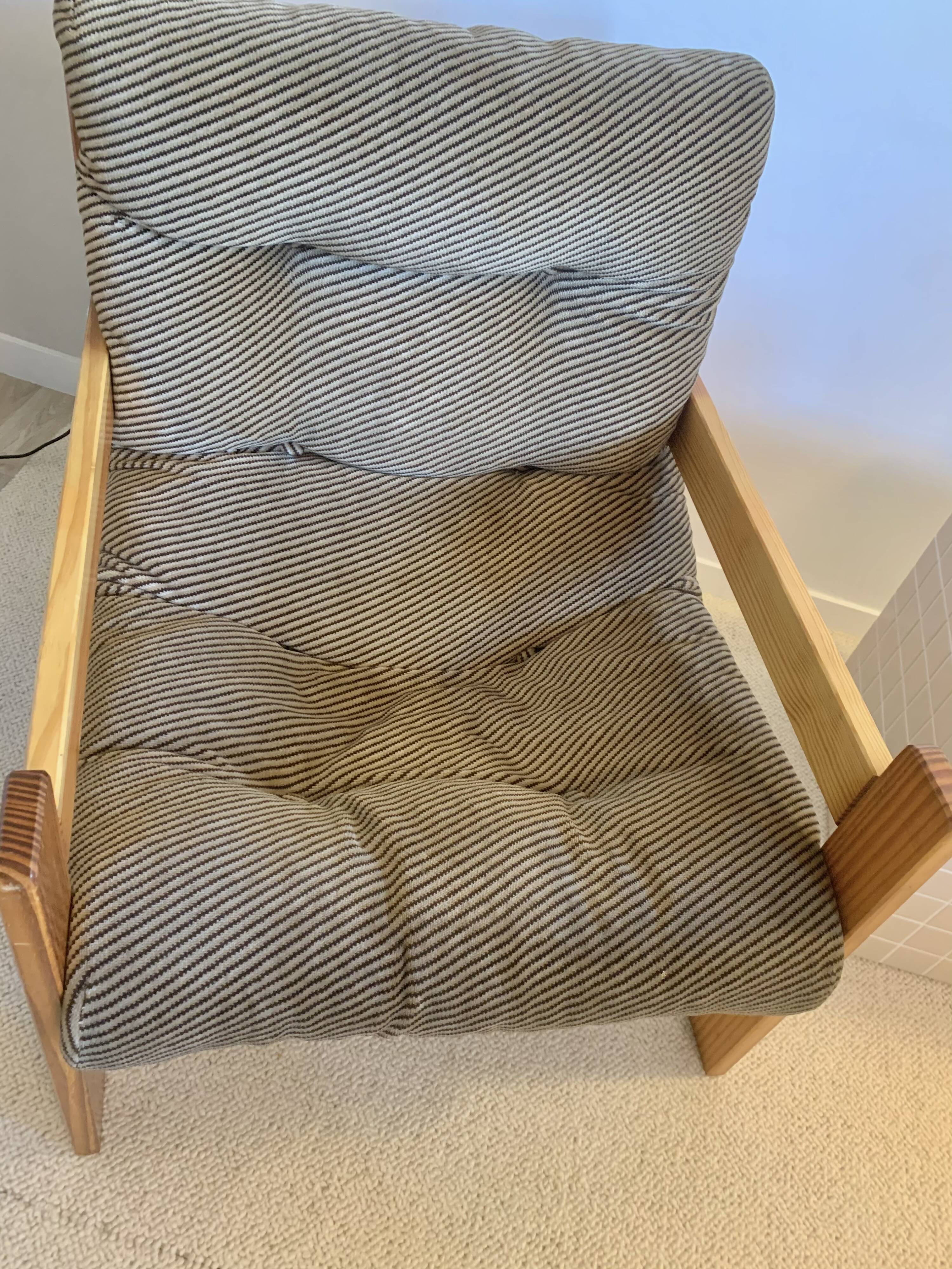 70-year-old Scandinavian velvet and solid pine