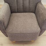 Grey armchair, Scandinavian design, production: Denmark